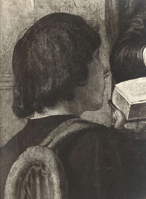 National Gallery, London — Berruguete Pedro - sec. XV - Allegoria della Retorica — particolare